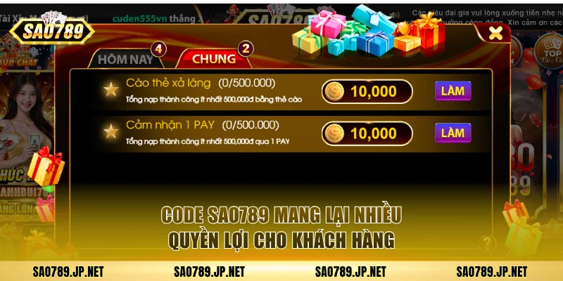 Tầm quan trọng của code SAO789